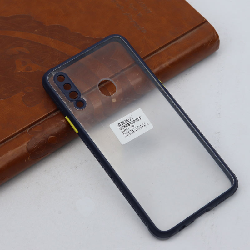 قاب PC شفاف محافظ لنز دار Samsung A20s