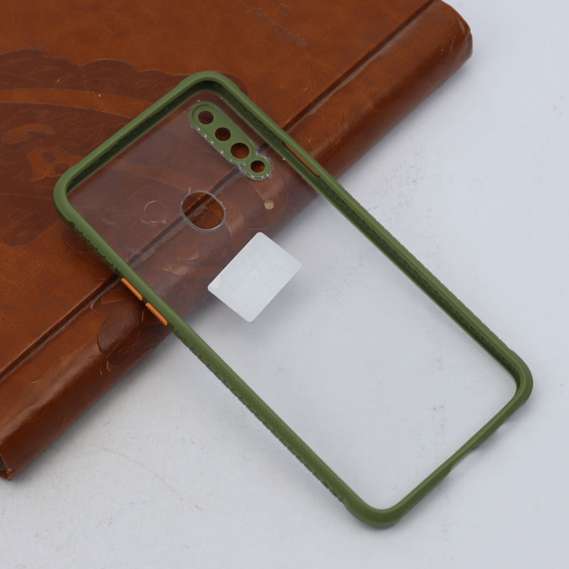 قاب PC شفاف محافظ لنز دار Samsung A20s