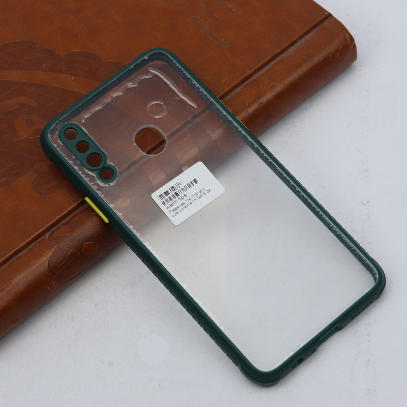 قاب PC شفاف محافظ لنز دار Samsung A20s
