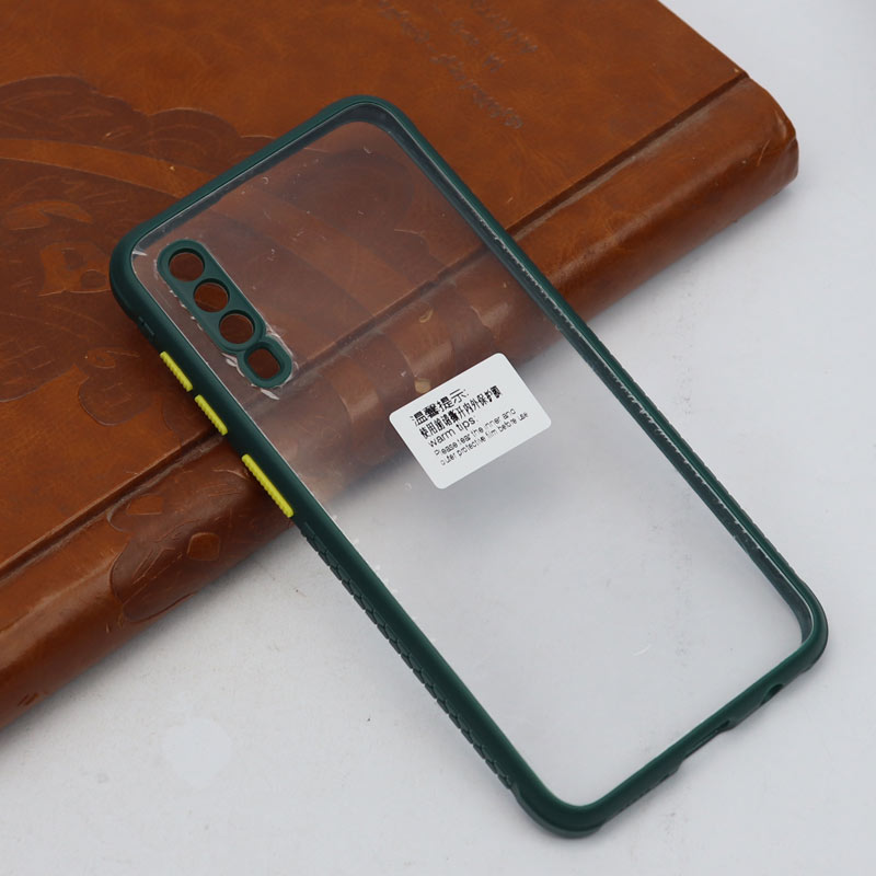 قاب PC شفاف محافظ لنز دار Samsung A30s/A50s