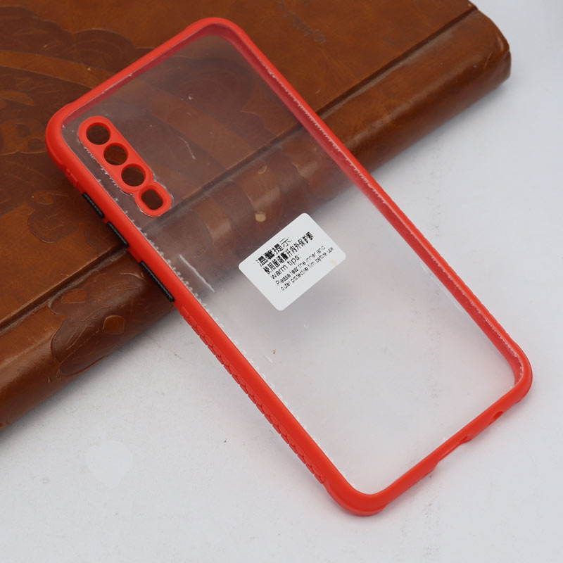 قاب PC شفاف محافظ لنز دار Samsung A30s/A50s