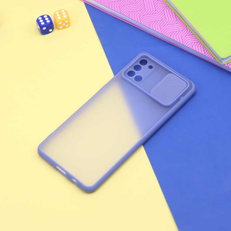 قاب PC مات محافظ لنز دار کشویی Samsung A31