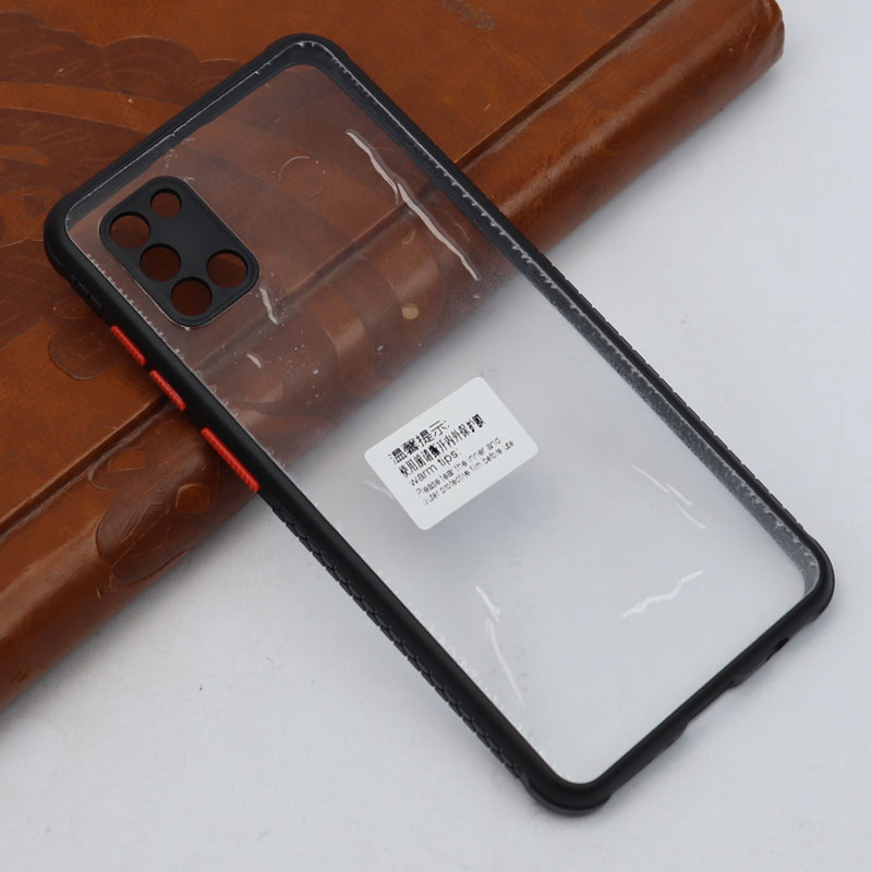 قاب PC شفاف محافظ لنز دار Samsung A31