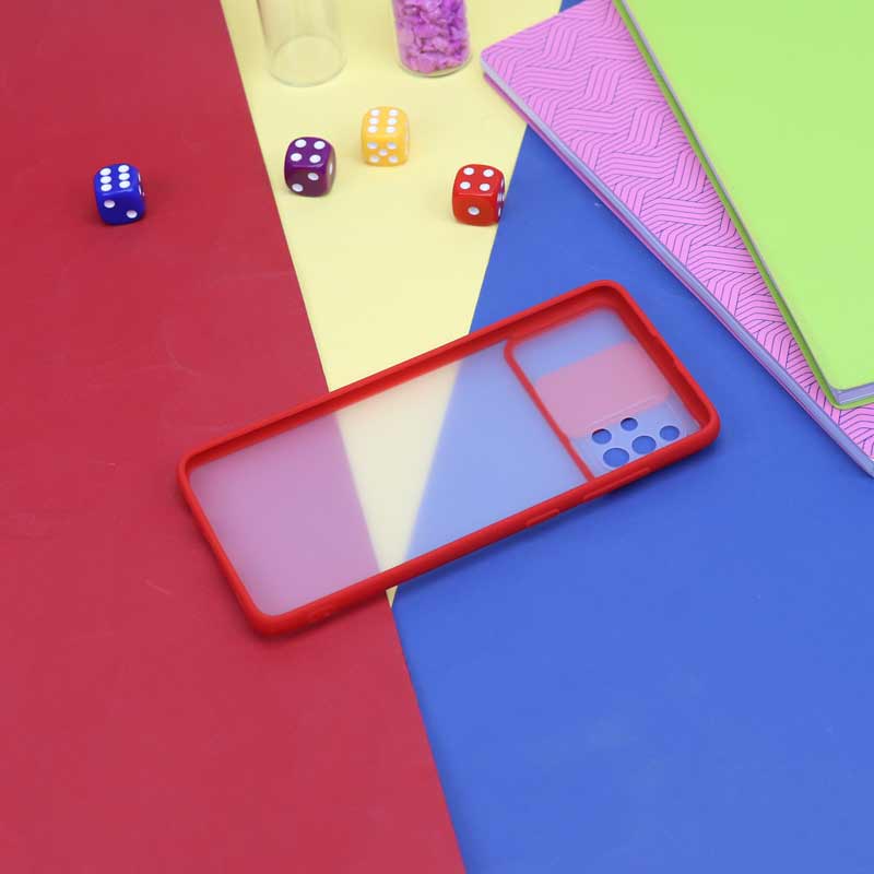 قاب PC مات محافظ لنز دار کشویی Samsung A51