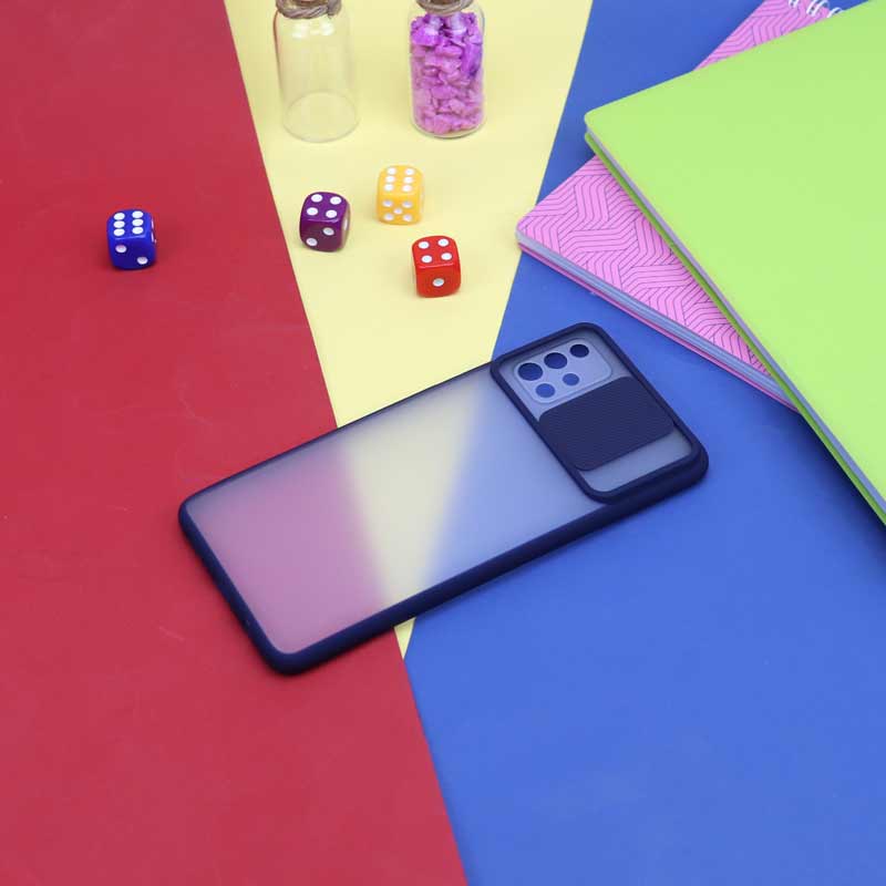 قاب PC مات محافظ لنز دار کشویی Samsung A51