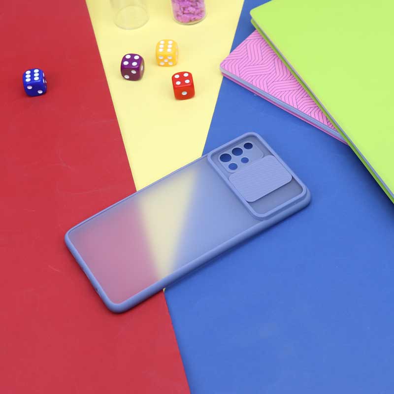 قاب PC مات محافظ لنز دار کشویی Samsung A51