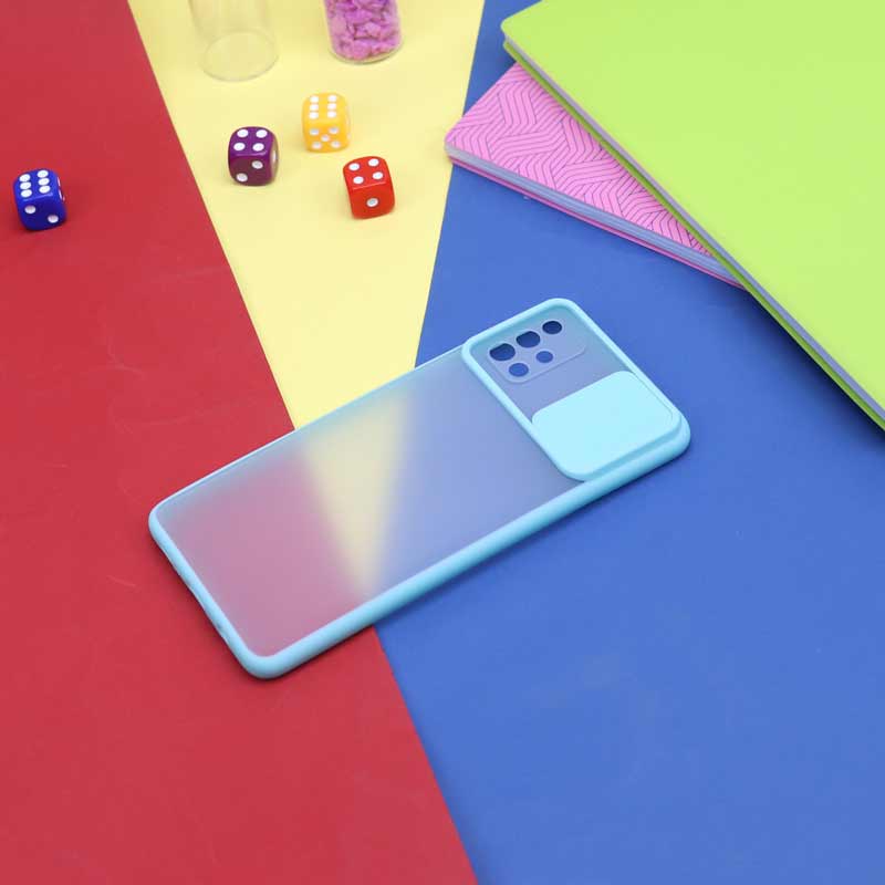 قاب PC مات محافظ لنز دار کشویی Samsung A51
