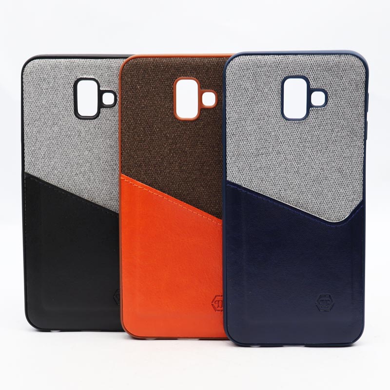 قاب پارچه ای جیب دار Samsung J6 Plus