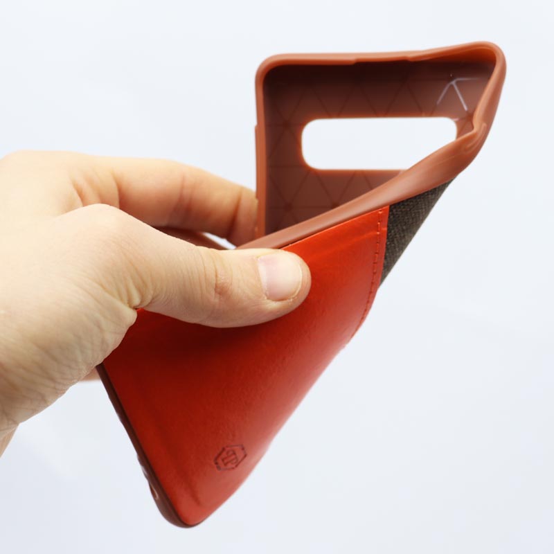 قاب پارچه ای جیب دار Samsung S10
