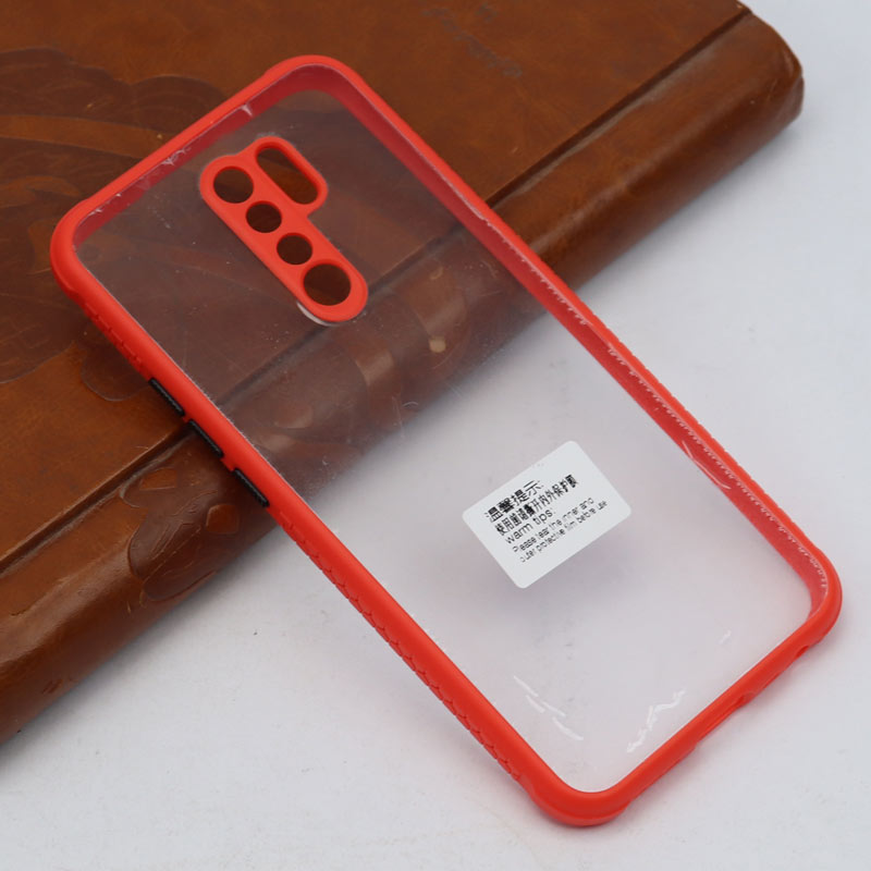 قاب PC شفاف محافظ لنز دار Xiaomi Redmi 9