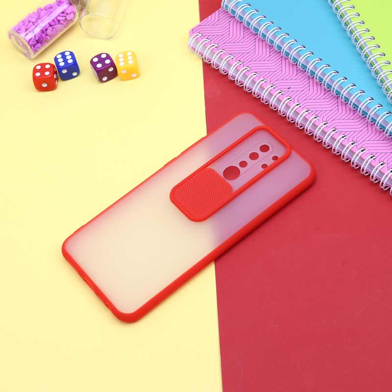قاب PC مات محافظ لنز دار کشویی Xiaomi Redmi 9