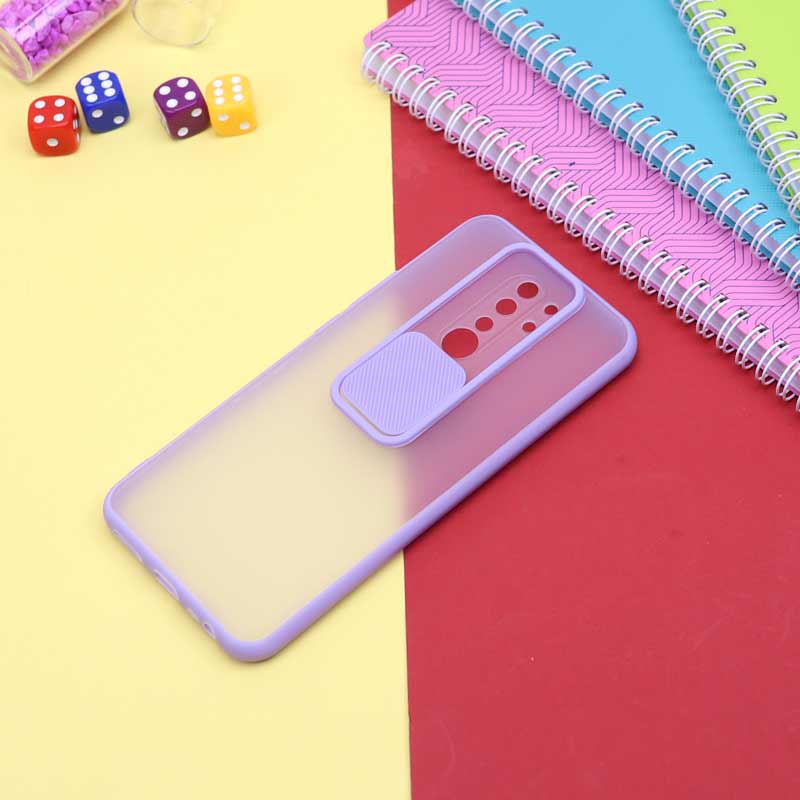 قاب PC مات محافظ لنز دار کشویی Xiaomi Redmi 9