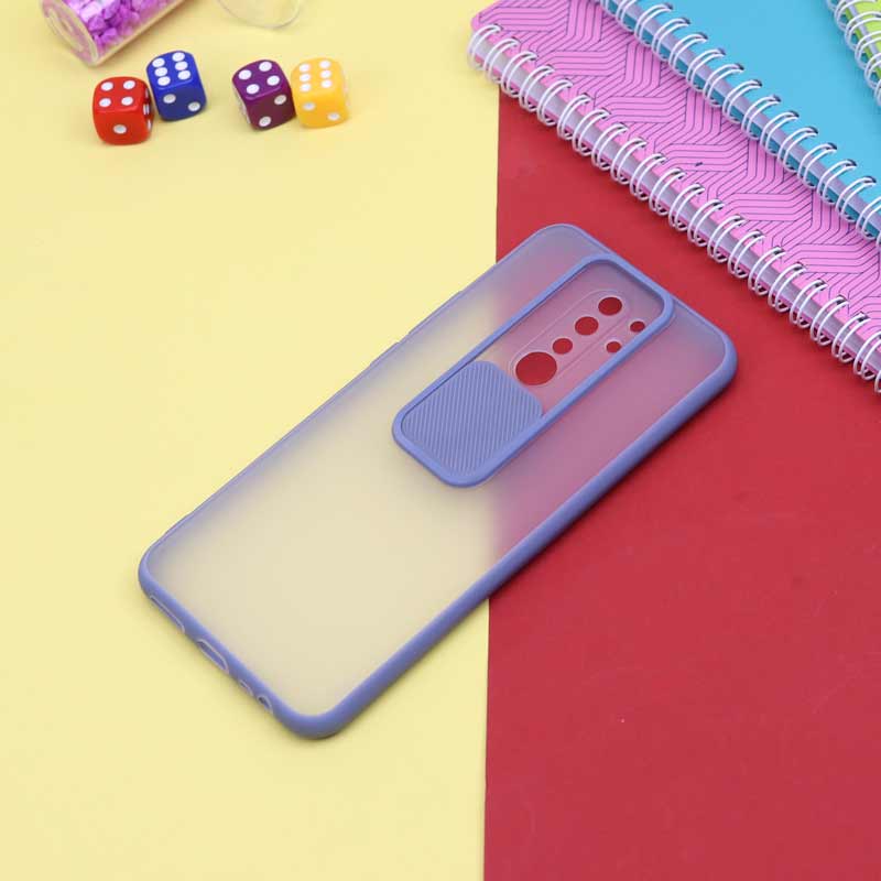 قاب PC مات محافظ لنز دار کشویی Xiaomi Redmi 9