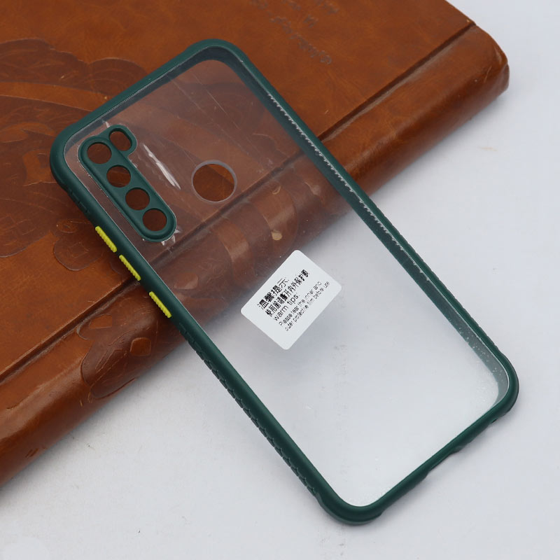 قاب PC شفاف محافظ لنز دار Xiaomi Redmi Note 8