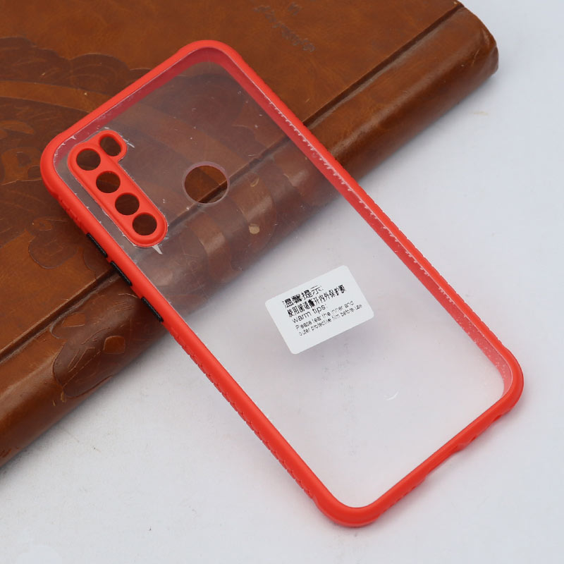 قاب PC شفاف محافظ لنز دار Xiaomi Redmi Note 8