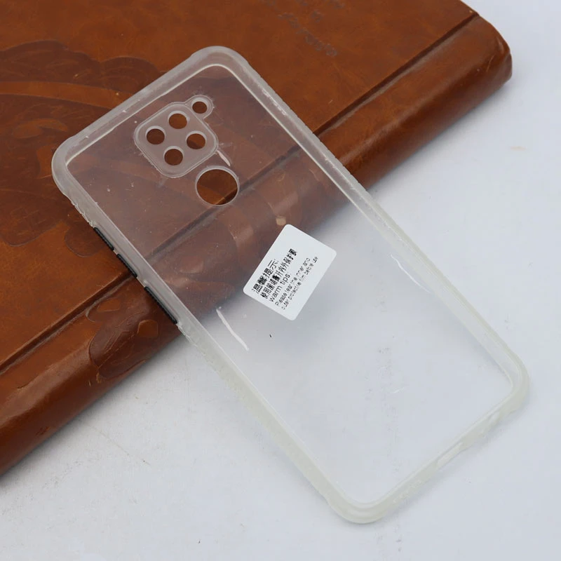 قاب PC شفاف محافظ لنز دار Xiaomi Redmi Note 9