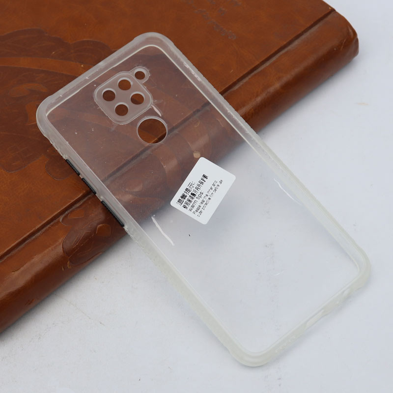 قاب PC شفاف محافظ لنز دار Xiaomi Redmi Note 9