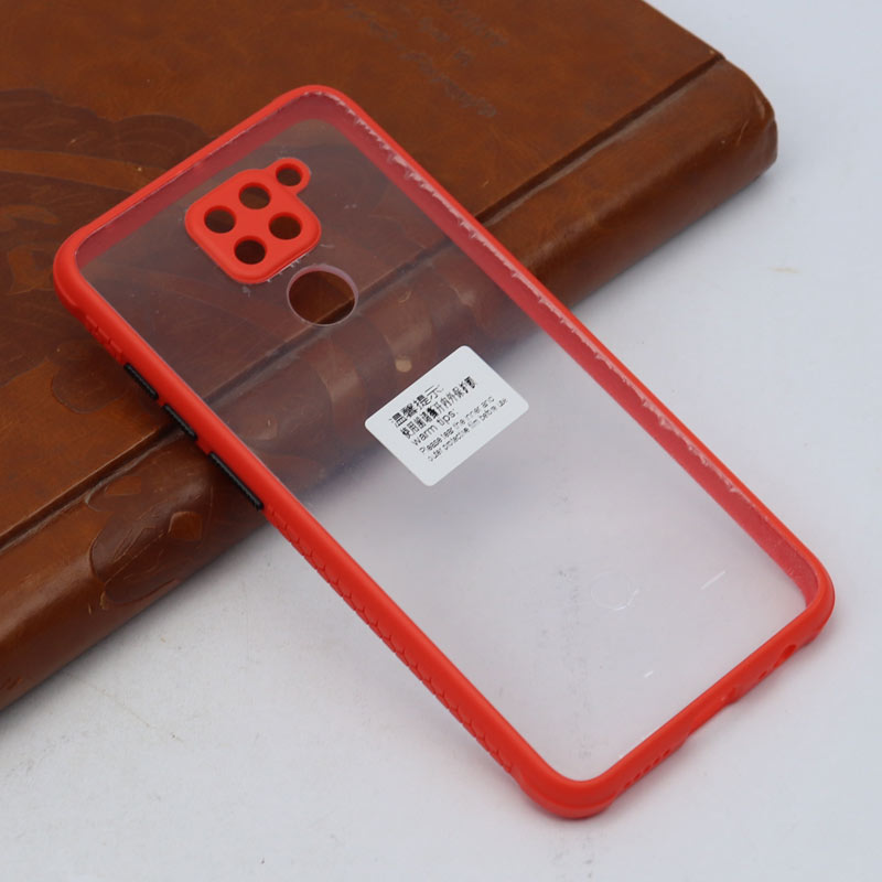 قاب PC شفاف محافظ لنز دار Xiaomi Redmi Note 9