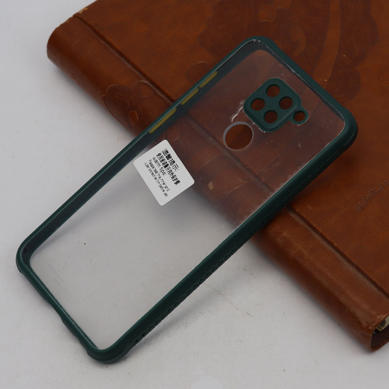 قاب PC شفاف محافظ لنز دار Xiaomi Redmi Note 9