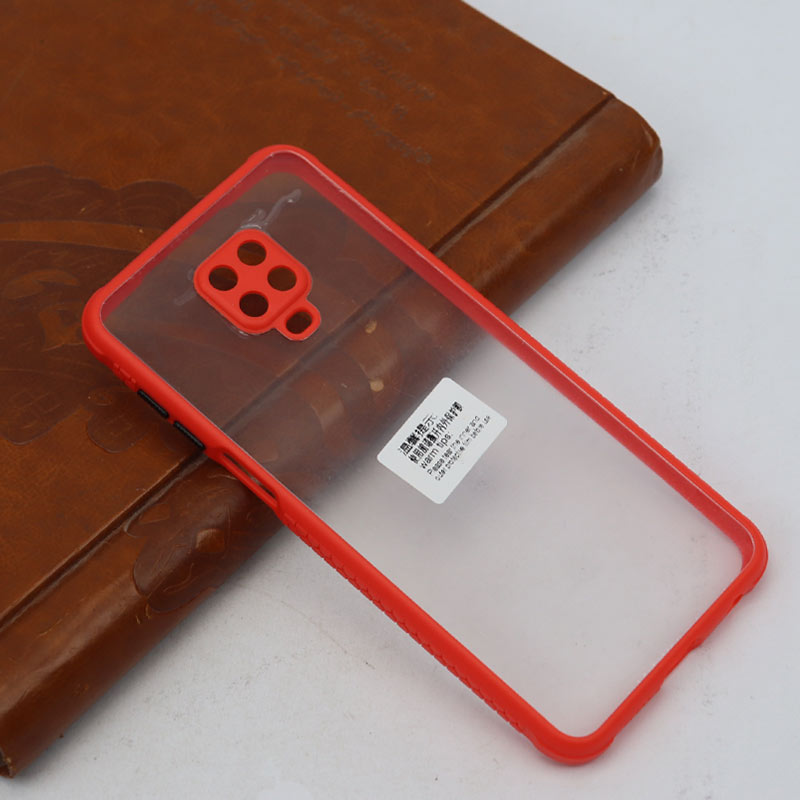 قاب PC شفاف محافظ لنز دار Xiaomi Redmi Note 9s/Note 9 Pro