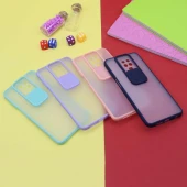 قاب PC مات محافظ لنز دار کشویی Xiaomi Redmi Note 9s / Note 9 Pro