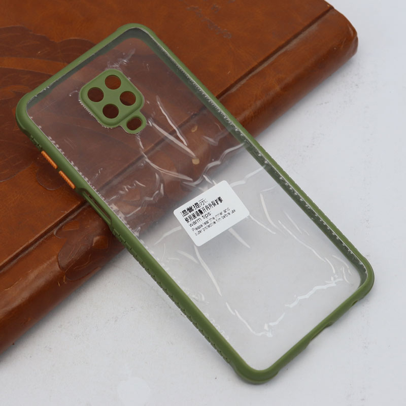 قاب PC شفاف محافظ لنز دار Xiaomi Redmi Note 9s/Note 9 Pro