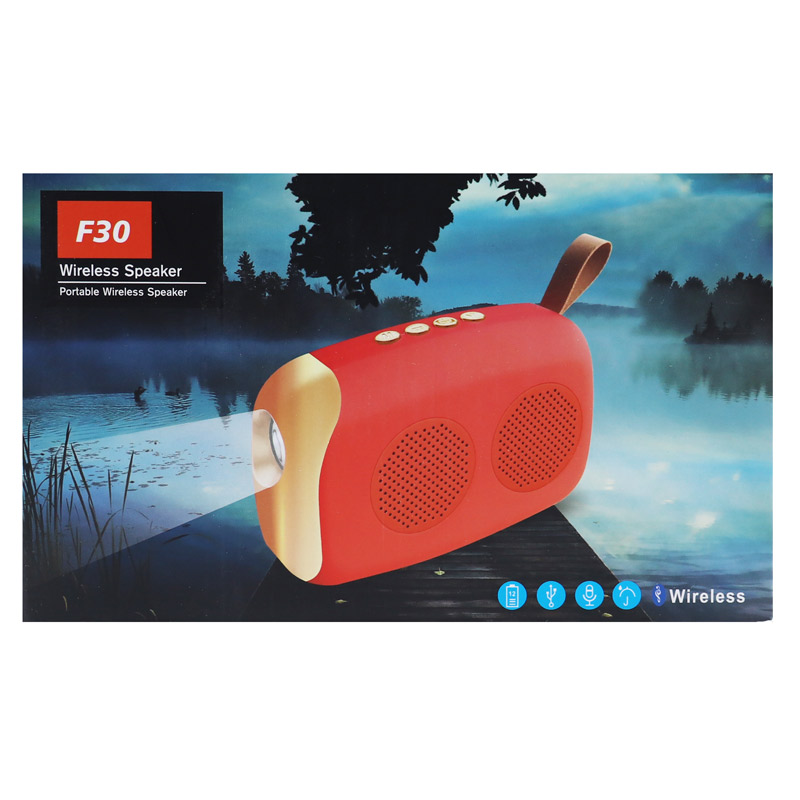 اسپیکر بلوتوثی رم و فلش خور F30