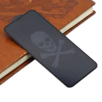 گلس طرحدار آیفون iPhone 11 Pro مشکی