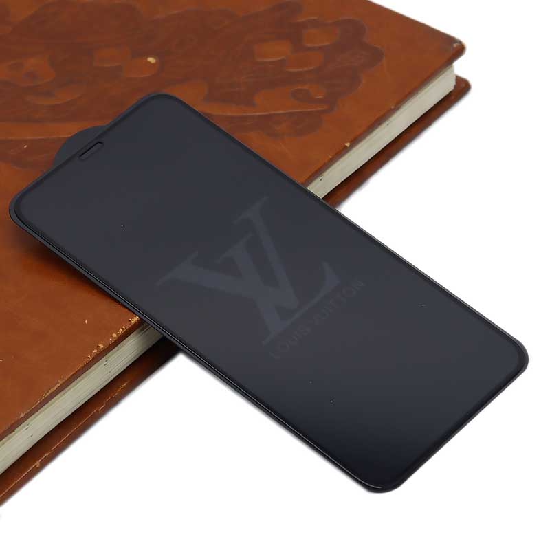 گلس طرحدار آیفون iPhone XS Max مشکی