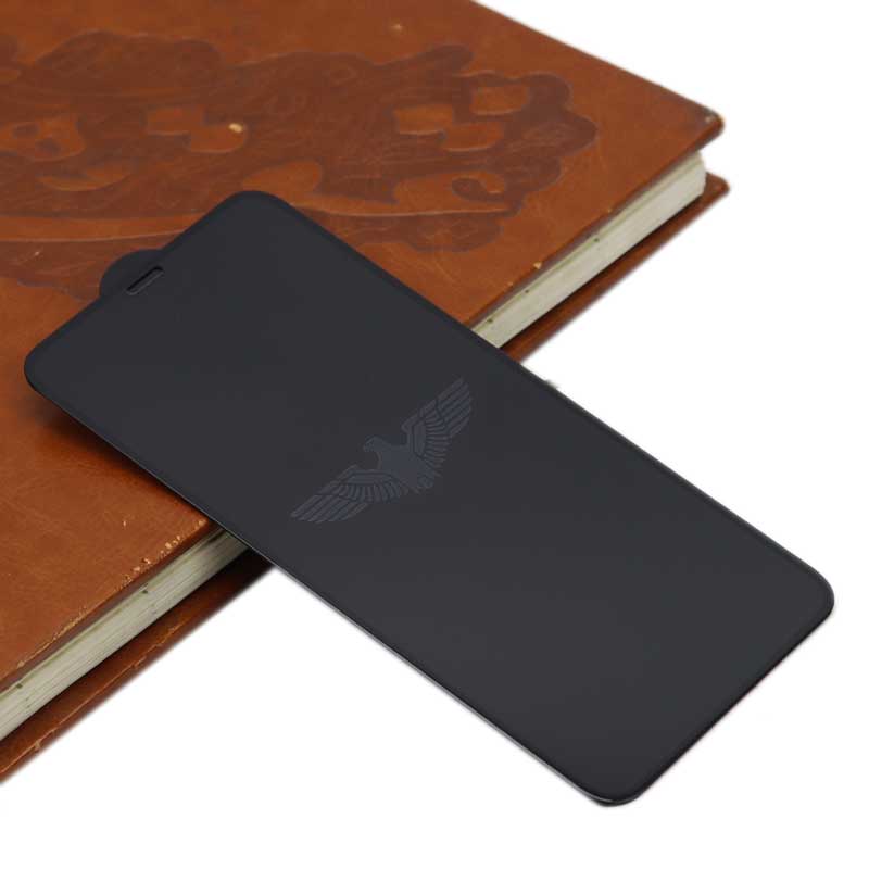 گلس طرحدار آیفون iPhone XS Max مشکی
