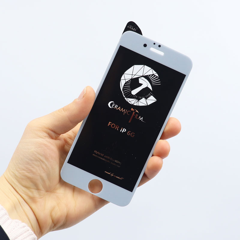 گلس سرامیکی MIETUBL CLEAR آیفون iPhone 6/6s سفید