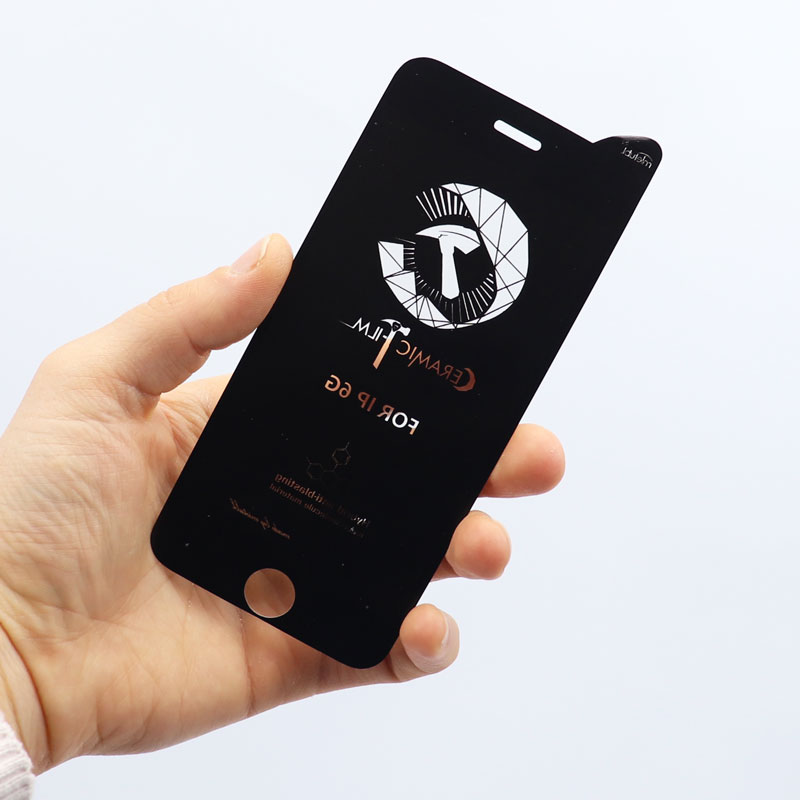 گلس سرامیکی MIETUBL CLEAR آیفون iPhone 6/6s مشکی