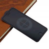 گلس طرحدار آیفون iPhone 6/6s مشکی