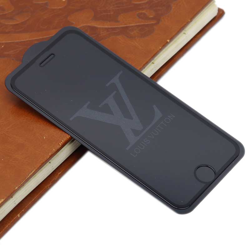 گلس طرحدار آیفون iPhone 6/6s مشکی