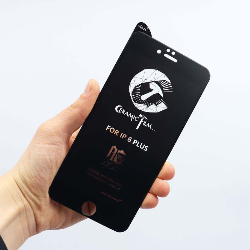 گلس سرامیکی مات MIETUBL آیفون iPhone 6 Plus / 6s Plus مشکی