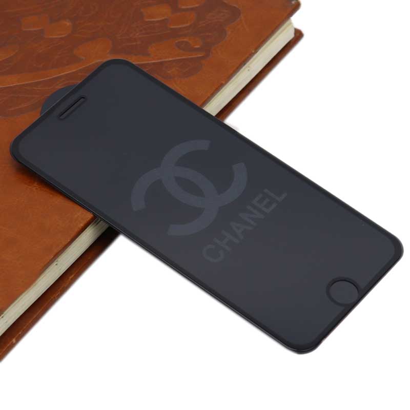 گلس طرحدار آیفون iPhone 6 Plus/6s Plus مشکی
