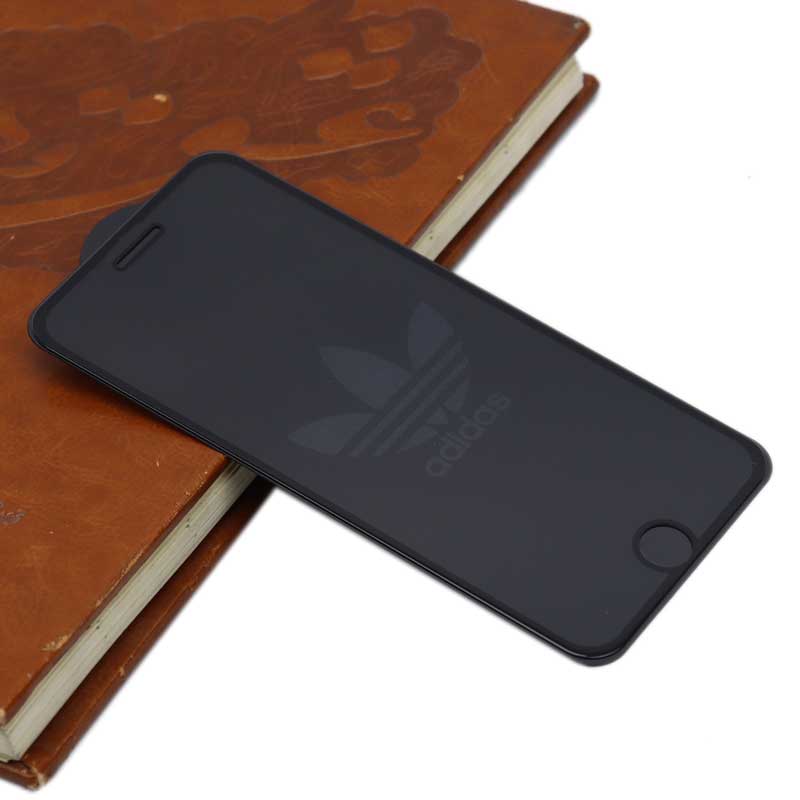 گلس طرحدار آیفون iPhone 6 Plus/6s Plus مشکی