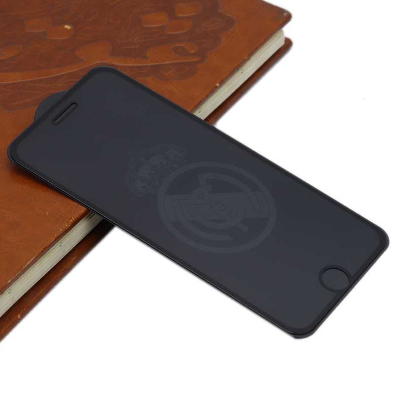 گلس طرحدار آیفون iPhone 6 Plus/6s Plus مشکی