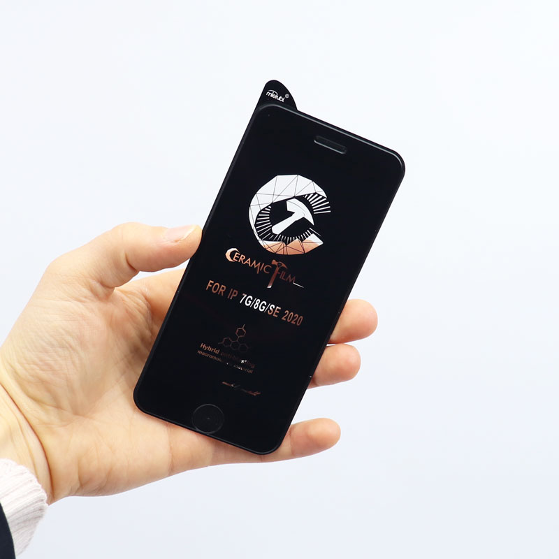 گلس سرامیکی MIETUBL CLEAR آیفون iPhone 7/8 مشکی