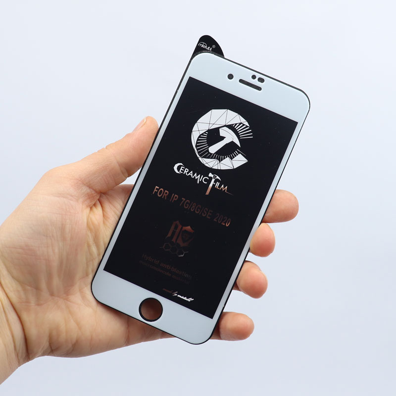 گلس سرامیکی مات MIETUBL آیفون iPhone 7 / 8 سفید