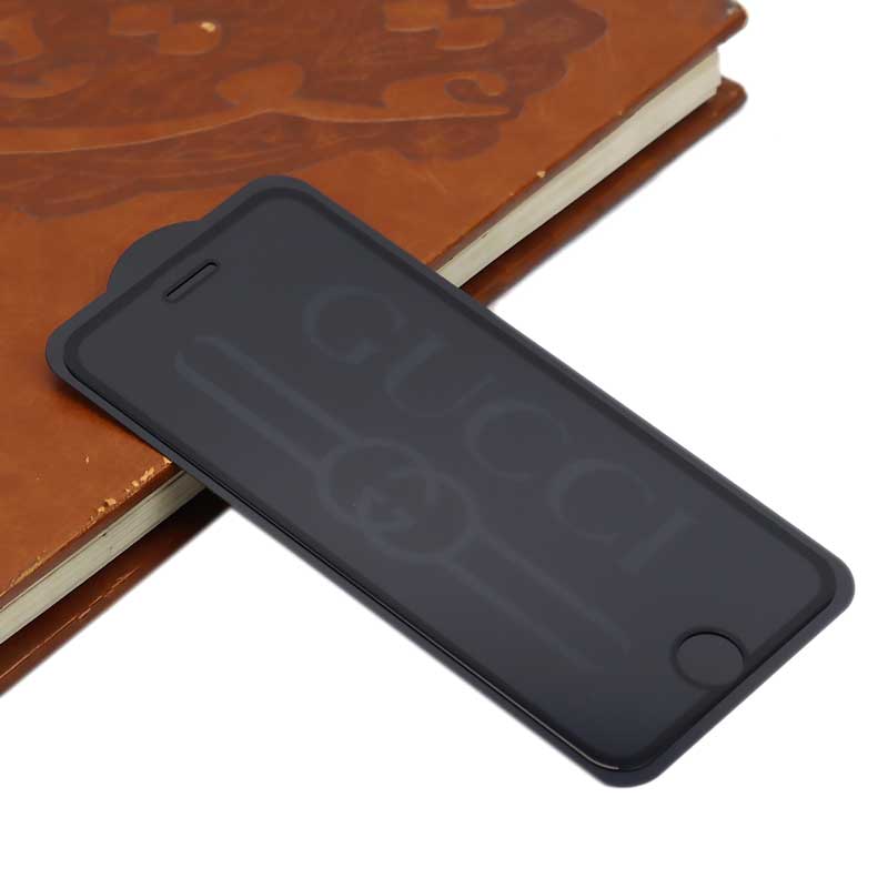 گلس طرحدار آیفون iPhone 7/8 مشکی