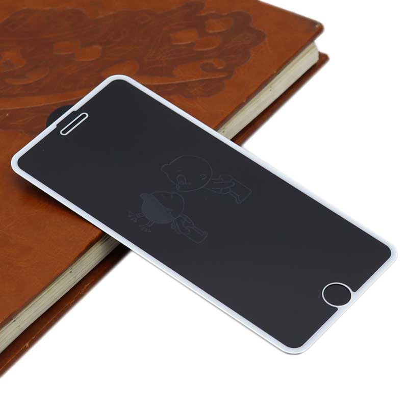 گلس طرحدار آیفون iPhone 7 Plus/8 Plus سفید