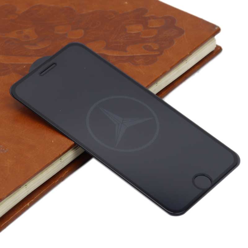گلس طرحدار آیفون iPhone 7 Plus/8 Plus مشکی