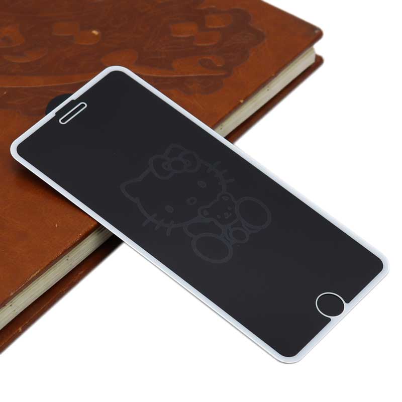 گلس طرحدار آیفون iPhone 7 Plus/8 Plus سفید