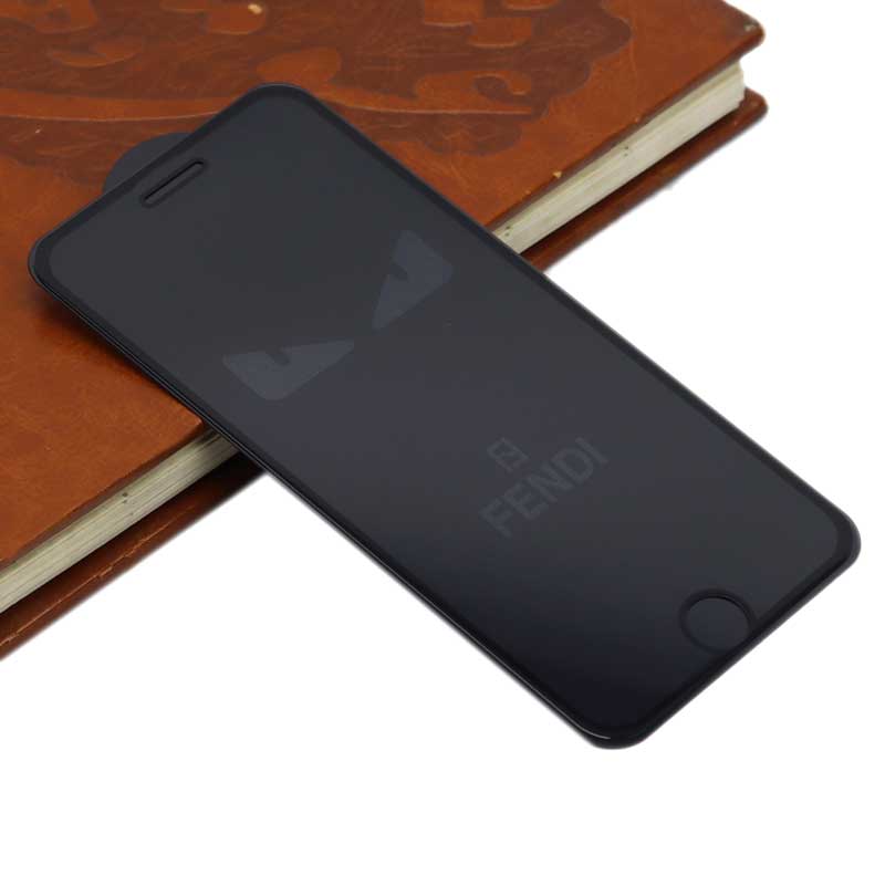 گلس طرحدار آیفون iPhone 7 Plus/8 Plus مشکی