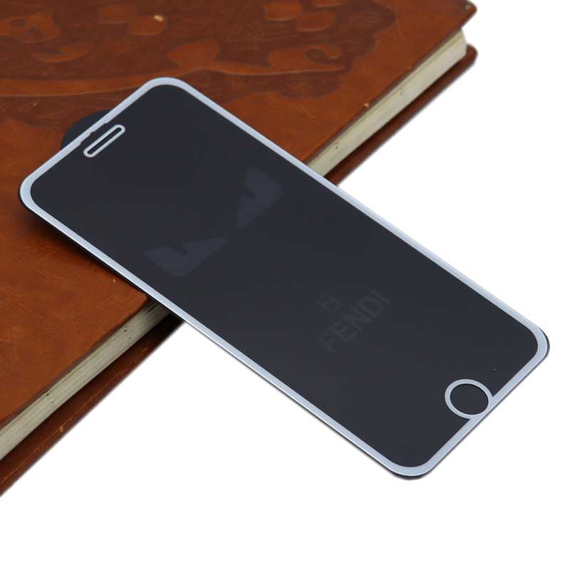 گلس طرحدار آیفون iPhone 7 Plus/8 Plus سفید