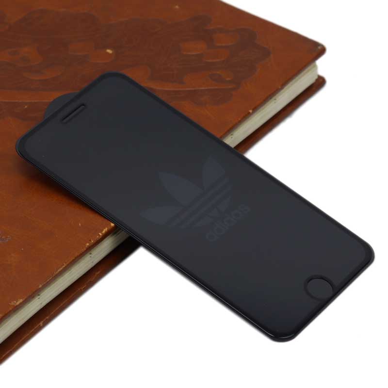 گلس طرحدار آیفون iPhone 7 Plus/8 Plus مشکی