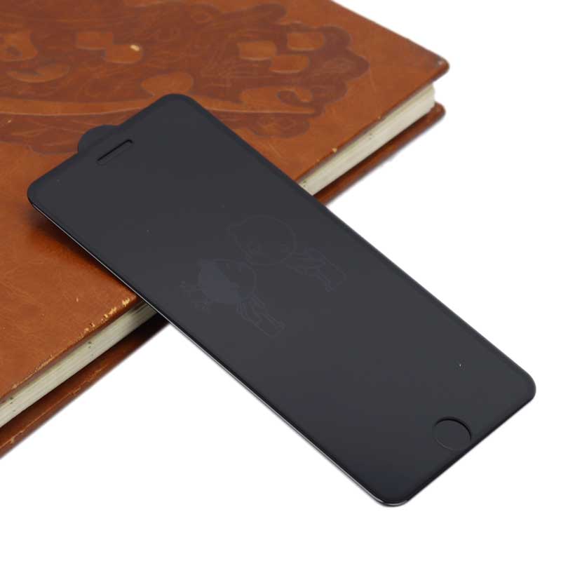گلس طرحدار آیفون iPhone 7 Plus/8 Plus مشکی