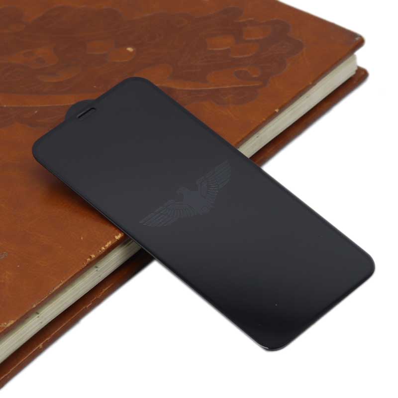 گلس طرحدار آیفون iPhone X/XS مشکی