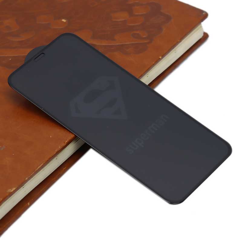 گلس طرحدار آیفون iPhone XR مشکی